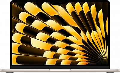 Ноутбук Apple MacBook Air 13" (M4, 2025) 16 ГБ, 1 ТБ SSD, сияющая звезда