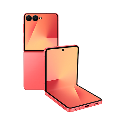 Смартфон Samsung Galaxy Z Flip 7 256 ГБ, коралловый