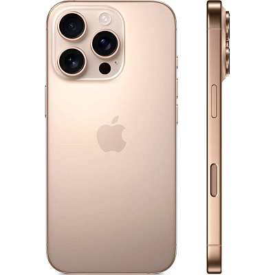 Смартфон Apple iPhone 16 Pro 128 ГБ пустынный титан